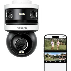 Prime Members: REOLINK OMVI 3i 18MP Triple-Lens PoE Security Camera $210 + Free S&H
