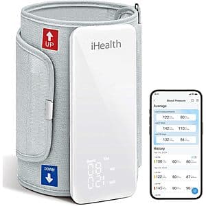 iHealth Neo Bluetooth Wireless Upper Arm Cuff Blood Pressure Monitor $32 + Free S&H w/ Amazon Prime