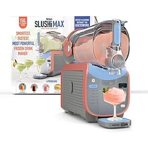 Ninja Slushi Max Smart Frozen Drink Mixer w/ 150oz. XL Capacity Vessel (Peach) $330 + Free S&H