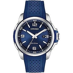 44mm Citizen Men's Eco-Drive Stainless Steel Weekender Watch (Blue) $147.30 + Free S&H