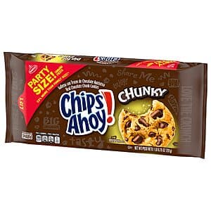 24.75-oz CHIPS AHOY! Chunky Fudgy Chocolate Chip Cookies $3.50 w/ Subscribe & Save