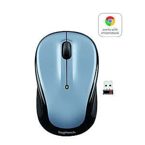 Logitech M325 Compact Wireless Mouse, Gray - $12.08