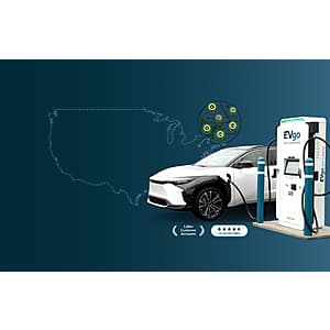 EVgo Mobile App: $5 Electric Vehicle Charging Credit Free