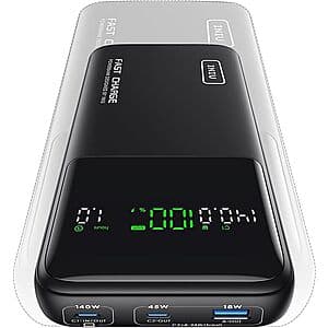 25000mAh 140W INIU Compact Power Bank (2x USB-C, 1x USB-A) $45.55 + Free Shipping