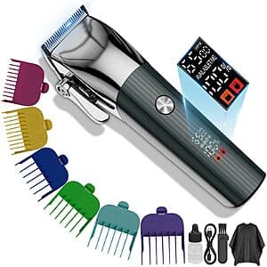 Prime Members: COMZIO Cordless Pro Hair Clippers w/ 6 Guards & USB-C Charging $14.20 + Free S&H