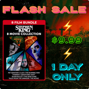 Stephen King: 8-Movie Collection (7 UHD + 1 HD Digital Films) $10