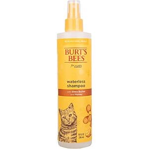 10-Oz Burt's Bees Waterless Cat Shampoo Spray w/ Shea Butter & Honey $4 w/ S&S
