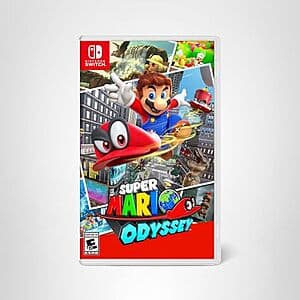 Nintendo Switch Games: Kirby's Return to Dream Land Dlx $40, Super Mario Odyssey $30