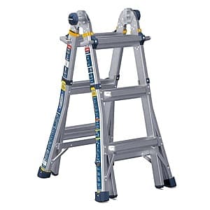 Select Stores: Werner 14' Reach 5-in-1 Multi Position Aluminum Ladder $48 In-Store Purchase Only