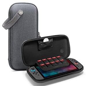 Spigen Slim Carrying Case for Nintendo Switch 2 (Gray V1) $9.10