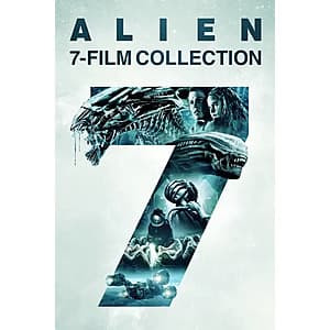 Alien 7-Film Collection (4K UHD / HD Digital Films) $30