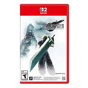 Final Fantasy VII Remake Intergrade (Switch 2, Game Key Card) $30