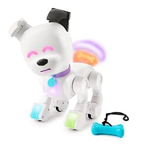Dog-E Interactive Robot Dog w/ Sounds & LED Lights $25