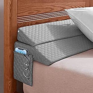 EUHAMS King Size Bed Wedge Pillow (76" x 10" x 6") $30