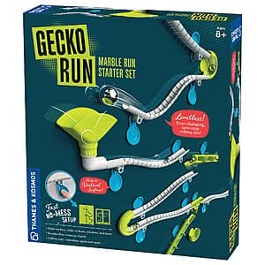 63-Piece Gecko Run Marble Run Starter Set by Thames & Kosmos $10.35