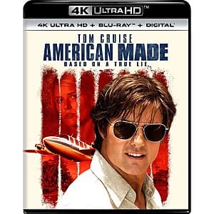American Made (4K Ultra HD + Blu-ray + Digital) $9.25