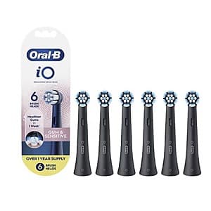 6-ct Oral-B iO Gum & Sensitive Replacement Toothbrush Heads + $25 WG Cash $40.50 + Store Pick Up