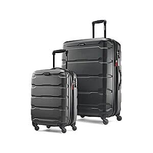 2-Pc Samsonite Omni Expandable Hardside Luggage Set (20" Carry-On & 28" Spinner) $120 + Free S&H w/ Prime