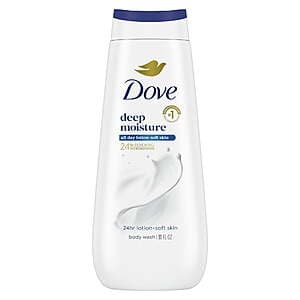 11-Oz Dove Body Wash (Deep Moisture or Sensitive Skin) + $3 Walmart Cash $4.95