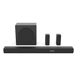 Refurb: Hisense R652 5.1 Channel Soundbar w/ Subwoofer & Rear Surround Speakers $87.20 + Free S&H