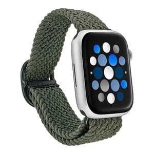 Insignia Braided Nylon Band for Apple Watch (Olive Green) $5.50 + Free S/H