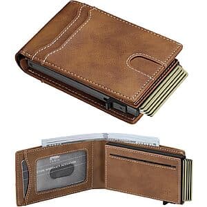 furid RFID Leather Wallet with Pop-up Function (Select Styles) $10