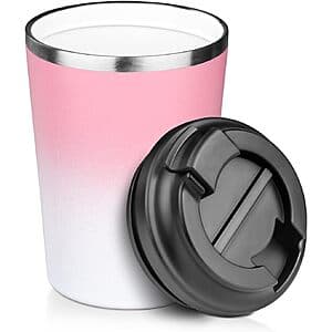 12-Oz MEZMUT Insulated Coffee Mug Tumbler w/ Internal Ceramic Coating (2 Colors) $5