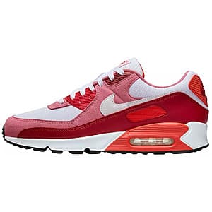 Nike Men's Air Max 90 Shoes (Red/White) $72.75 + Free S&H