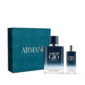 Armani Beauty Acqua Di Gio Profondo Eau De Parfum Gift Set $120 + Free Shipping