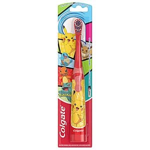Select Accounts: Colgate Kids' Battery Powered Toothbrush (Pokemon or Bluey) $2.70 w/ S&S