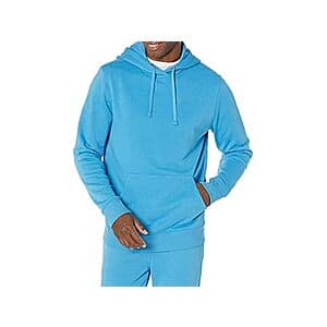 Amazon Essentials Men's Lightweight Long-Sleeve French Terry Hoodie (4 Colors) $10