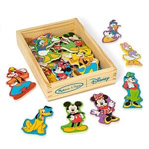 20-Piece Melissa & Doug Disney Mickey & Friends Wooden Magnets $10