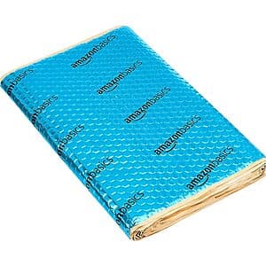 10-Count 14.5″ x 10″ Amazon Basics Car Sound Deadening Mat $13.75