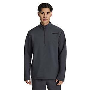 Reebok Men's Commuter Hybrid Quarter Zip (2 Color) $9.50