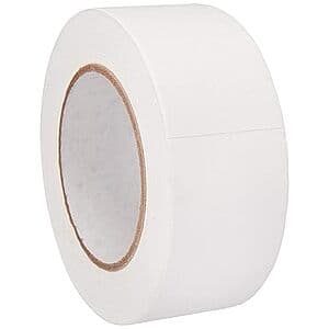 2" x 90' Amazon Basics No Residue Non-Reflective Gaffers Tape (White) $7.35 & More w/ S&S