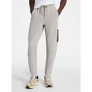 Athletic Works men's apparel featuring mix media design and construction.