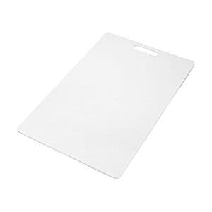 Select Regions: Farberware 12" x 18" Poly Utility Cutting Board (White) $1.70