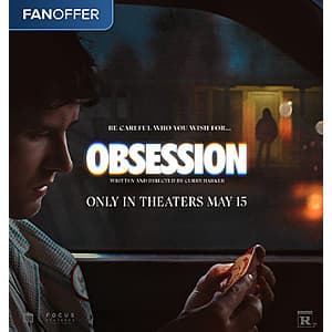 Fandango Offer: Obsession (2026) Movie Ticket $5 Off (Valid thru 5/31)