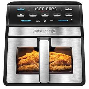 Costco Members: 8-Quart Gourmia Digital Air Fryer w/ Window & Light $45 + $5 Shipping