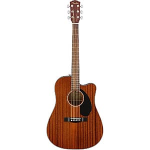 Fender CD-60SCE Mahogany Dreadnought Acoustic / Electric Guitar $200 + Free S&H