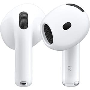 Apple AirPods 4 Wireless Earbuds w/ Active Noise Cancellation & USB-C Case $120 + Free Shipping