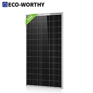 100W ECO-WORTHY Bifacial N-Type Monocrystalline Solar Panel $31.20 + Free S&H