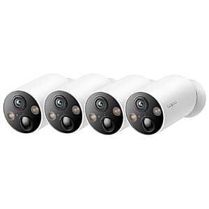 Costco Members: 4-Pk TP-Link Tapo TC85 2K Security Camera $100 & More + Free S&H