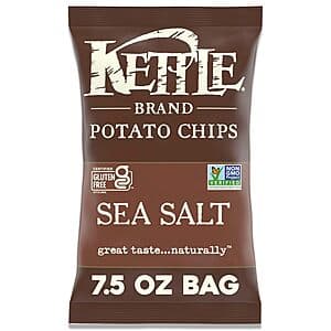 7.5-Oz Kettle Brand Potato Chips (Sea Salt) $1.70 w/ Subscribe & Save