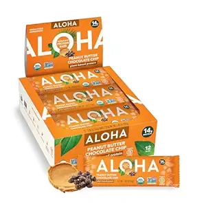 12-Count 1.98-Oz ALOHA Organic Plant-Based Protein Bars (Various Flavors) from $17.75 & More w/ Subscribe & Save