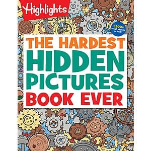 Highlights: The Hardest Hidden Pictures Book Ever (Paperback) $3.75