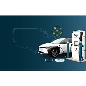 EVgo Mobile App: $10 Electric Vehicle Charging Credit Free