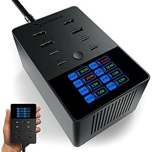 8-Port 252W Sabrent Voltik USB-A & USB-C PD 3.0 Charging Station $60 + Free S&H