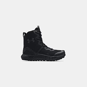 Under Armour Men's UA Micro G Valsetz Zip Tactical Boots (Black/Jet Gray) $58.50 + Free S&H
