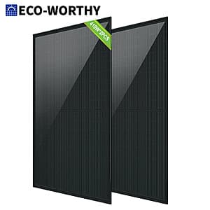2-Pack ECO-WORTHY 410W 31V Monocrystalline Solar Panels $320 + Free Shipping